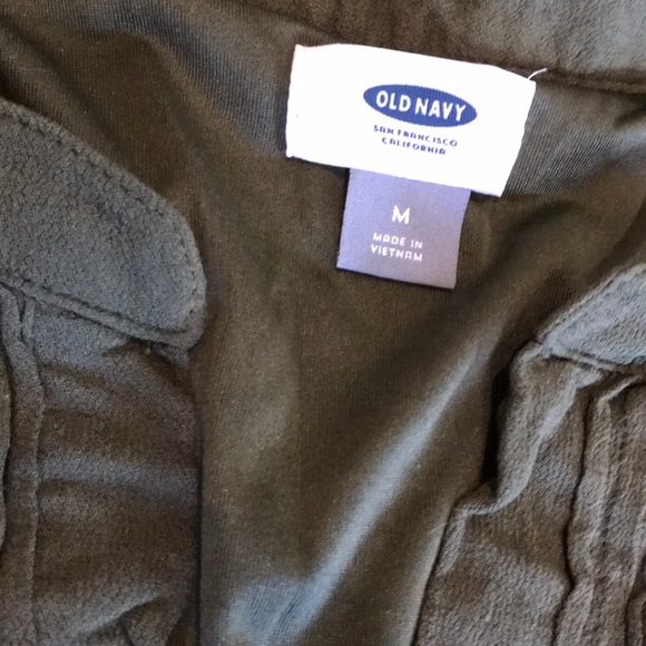 OLD NAVY FOREST GREEN SLEEVELESS DRESS - Picture 2 of 4